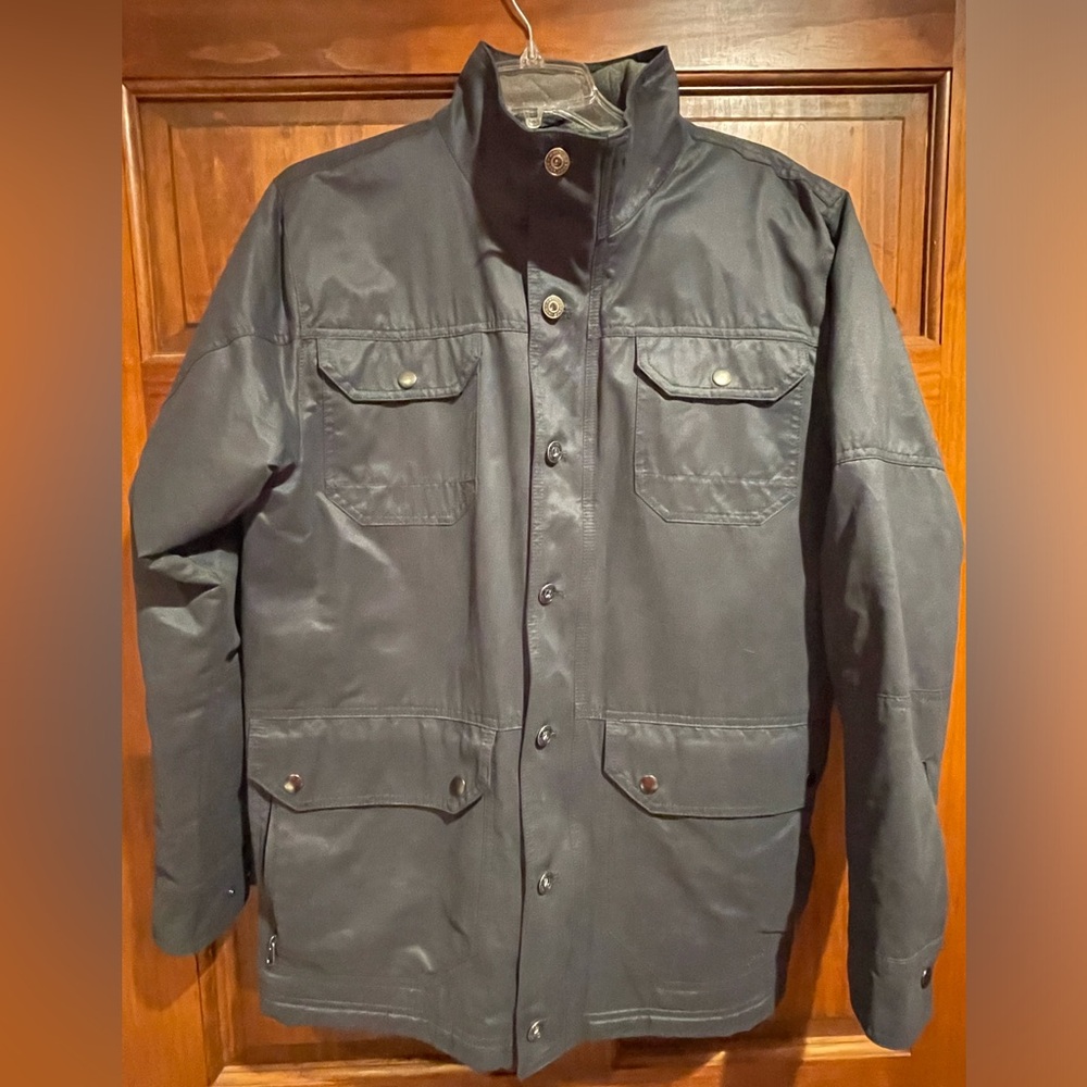 Orvis insulated barn jacket men’s size Medium navy